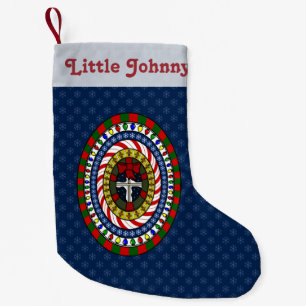 Chaussette personnalisée de Noël fantaisiste