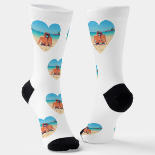 Chaussette Personnalisez Votre Photo Dans Chaussettes En Form