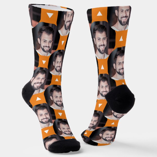 Chaussette Photo Boyfriend pour Girlfriend Burnt Orange (Angulaire)