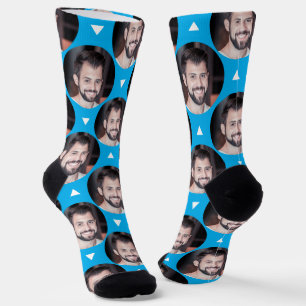 Chaussette Photo Boyfriend pour Girlfriend Sea Blue