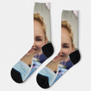 Chaussette Photo de docteur personnaliser