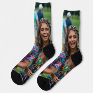 Chaussette Photo de golf personnaliser
