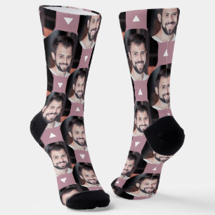 Chaussette Photo de Mauve Boyfriend pour Girl Fun