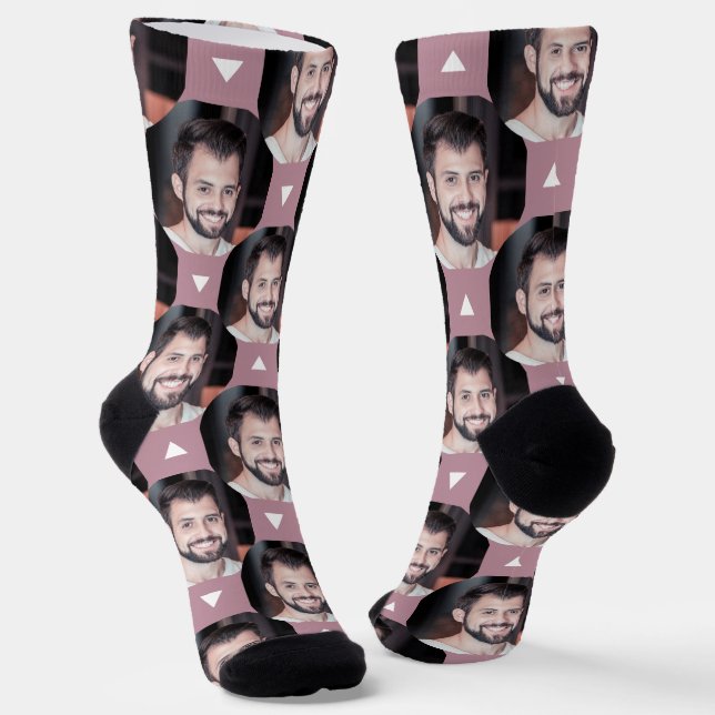 Chaussette Photo de Mauve Boyfriend pour Girl Fun (Angulaire)