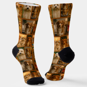 Chaussette Photo Personnalisé Amusant