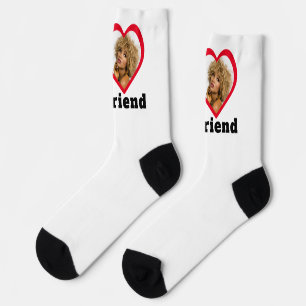 Chaussette Photo Personnalisée Bae J'Aime Ma Fille