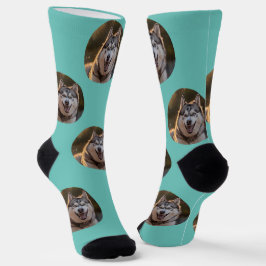 Chaussette Photo personnalisée Boub - Porte-Chien Husky