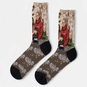 Chaussette Photo Personnalisée sur Mesure  Famille