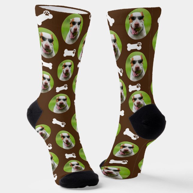 Chaussette Photo pour animaux de compagnie et Empreintes de p (Angulaire)