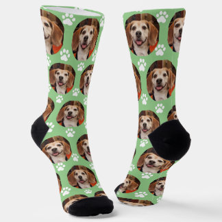 Chaussette Photo pour animaux de compagnie et Empreintes de p