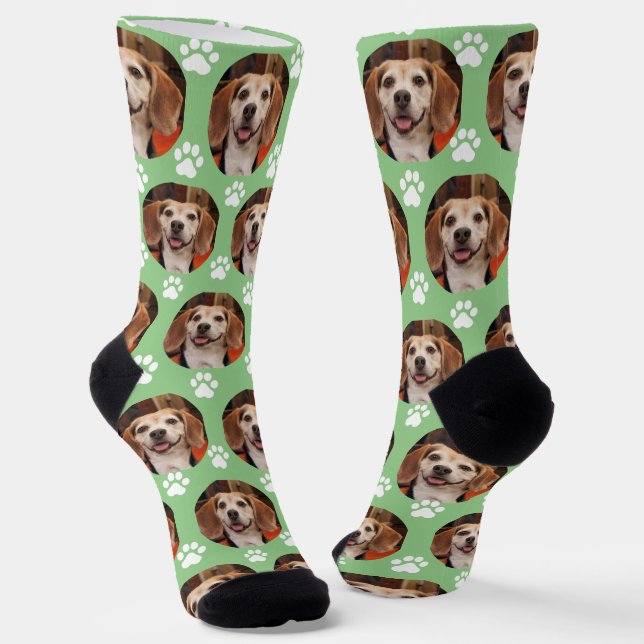 Chaussette Photo pour animaux de compagnie et Empreintes de p (Angulaire)