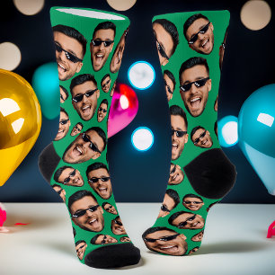 Chaussette Photo Visage Fantaisie Personnalisée Sur Toutes Le