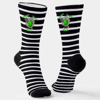 Chaussette Pickleball Picklejus Halloween Film Inspiré