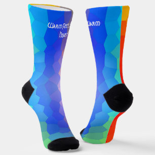 Chaussette Pieds Chauds, Coeur Chaud !