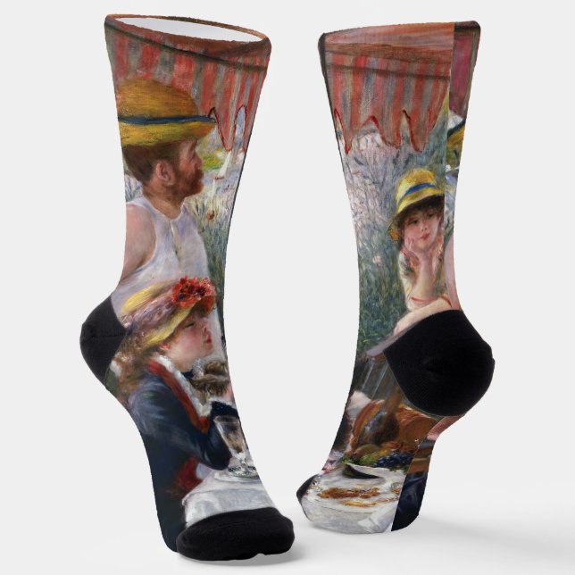Chaussette Pierre-Auguste Renoir - Déjeuner de la fête nautiq (Angulaire)