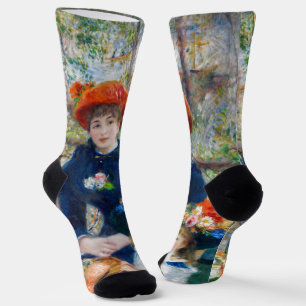 Chaussette Pierre-Auguste Renoir - Deux sœurs sur la Terrasse