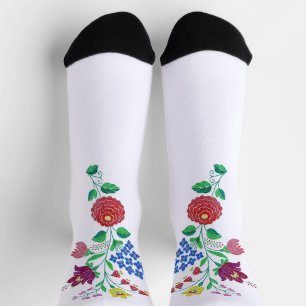 Chaussette Pierre de fleurs de Kolacsai