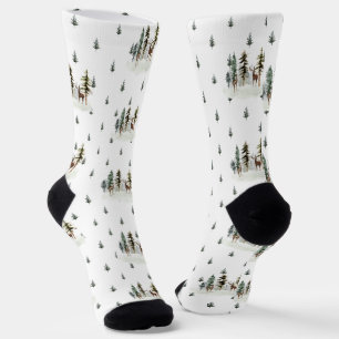 Chaussette Pin des bois renne forestier