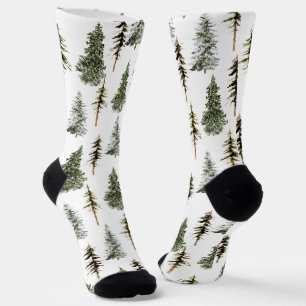 Chaussette Pins d'épicéa des forêts boisées