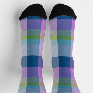 Chaussette  Plaid Décoratif