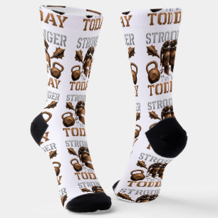 Chaussette Plus Fort que Hier Dépassez Votre Meilleur Vous