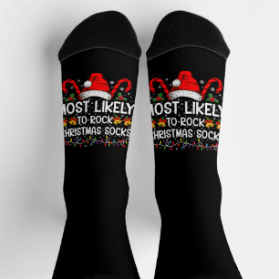 Chaussette Plus susceptible de déchirer Noël Chaussettes drôl