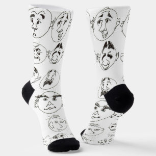 Chaussette Plusieurs visages