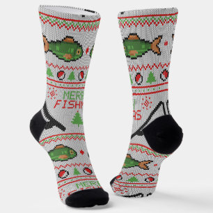Chaussette Poisson laide de Noël