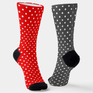 Chaussette Polka rouge do