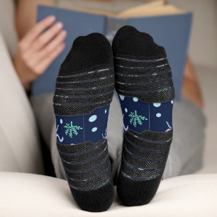 Chaussette Poulpe sous le motif enfants de la mer
