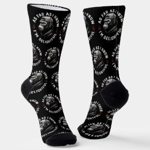 Chaussette Pour autant que je sache, je suis un délicieux sin