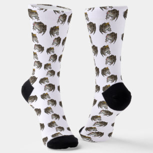 Chaussette Prince Grenouille et Grenouille qui embrasse