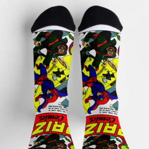 Chaussette PRIX des bandes dessinées des années 1940