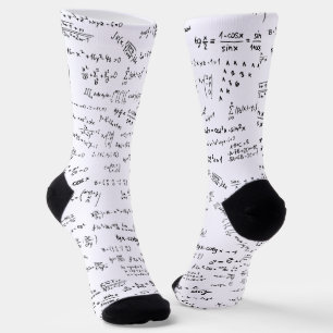 Chaussette Professeur enseignant équations de formule mathéma