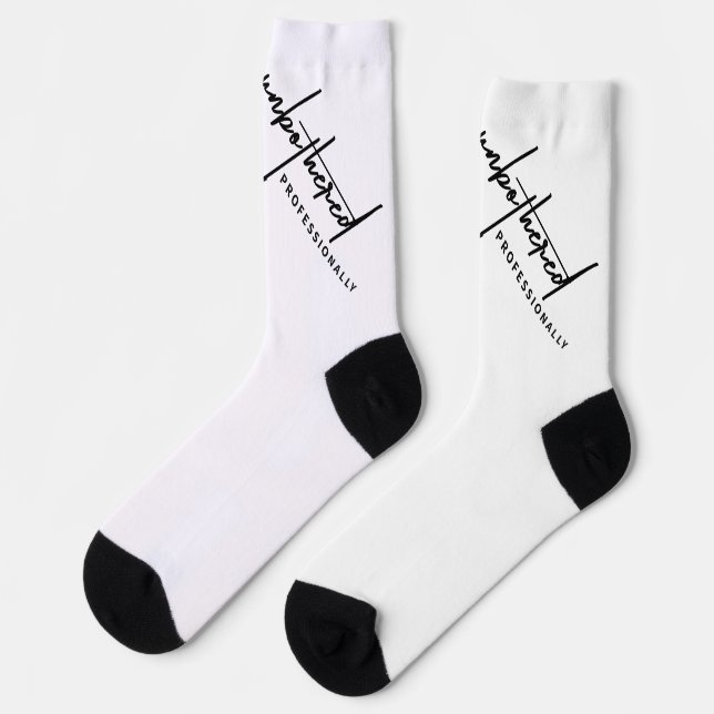 Chaussette Professionnellement indifférent" (Gauche)