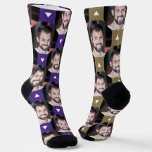 Purple & Gold Photo Boyfriend pour Girami