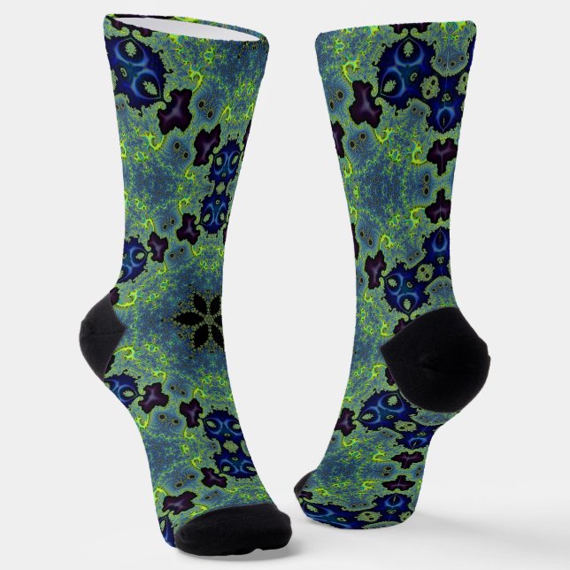 Chaussette Radiant Fractal Symphony (Angulaire)