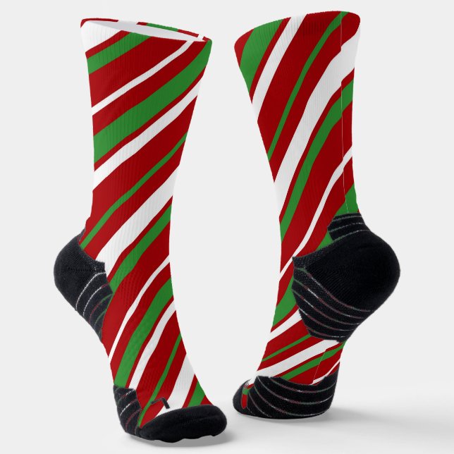 Chaussette Rayures de vacances (Angulaire)