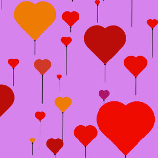 Chaussette Red Hearts 