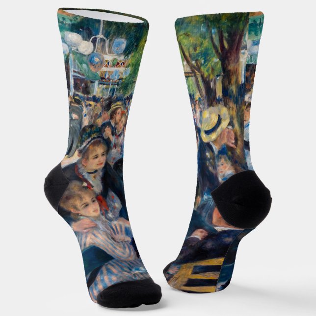 Chaussette Renoir - Danse au Moulin de la Galette (Angulaire)