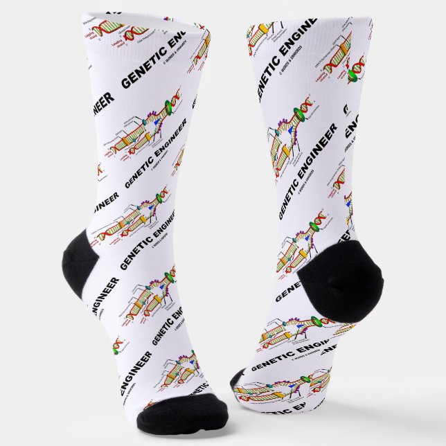 Chaussette Réplication génétique de l'ADN (Angulaire)