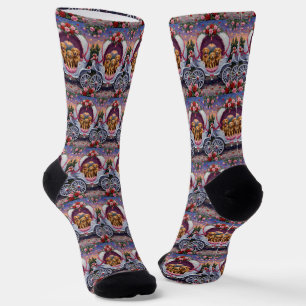 Chaussette Retriever doré Saint-Valentin