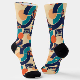 Chaussette Retro Roller Disco