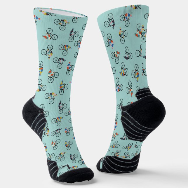 Chaussette Ride to Win chaussettes cyclables (Angulaire)