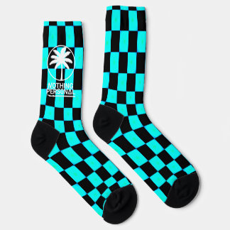 Chaussette Rien de personnel - À damiers Chaussettes d'équipa