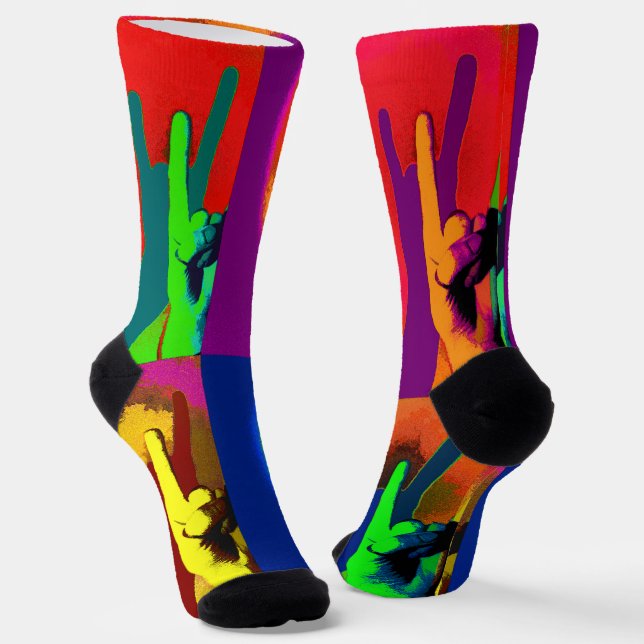 Chaussette Rocher Sur Tout Le Monde - Vous Frappez Des Chauss (Angulaire)