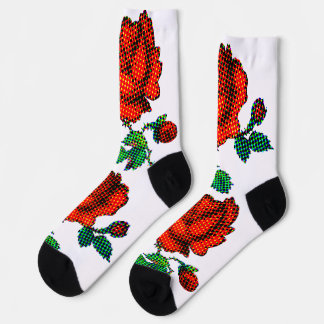 Chaussette Rose Bloom Demi-teinte Beaux-arts