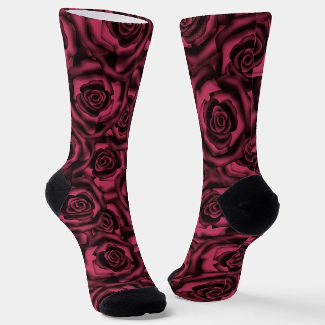 Chaussette Rose de Bourgogne (Angulaire)