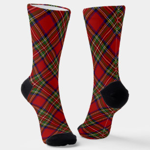 Chaussette Royal Stewart Clan Tartan Chaussettes Motifs Plaid