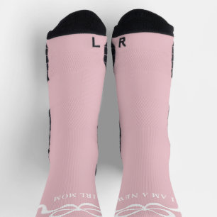 Chaussette Rubans Rétro Modernes pour Nouveau-Née Fille Maman